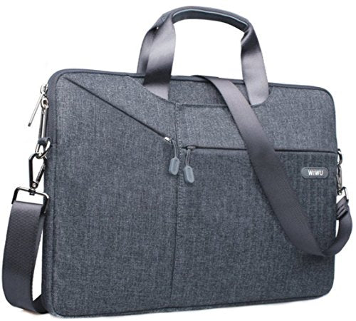 13.3 Inch Waterproof Laptop Sleeve Bag - Ekoos Durable Notebook Carrying Case with Shoulder Strap for MacBook, Ultrabook | Perfect for Office, School & Travel