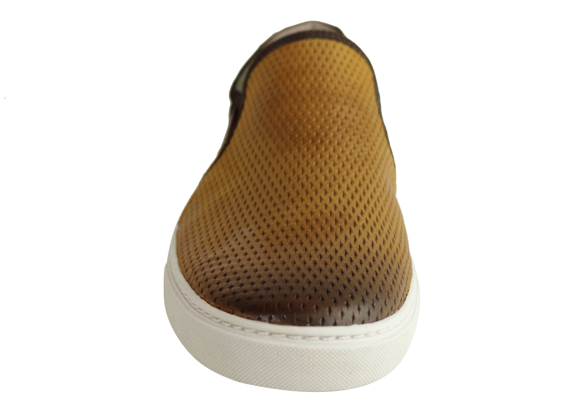 Ferricelli Kelvin Men's Leather Slip-On Casual Loafers - Handmade in Brazil - Perfect for Business Casual, Office & Weekend Wear