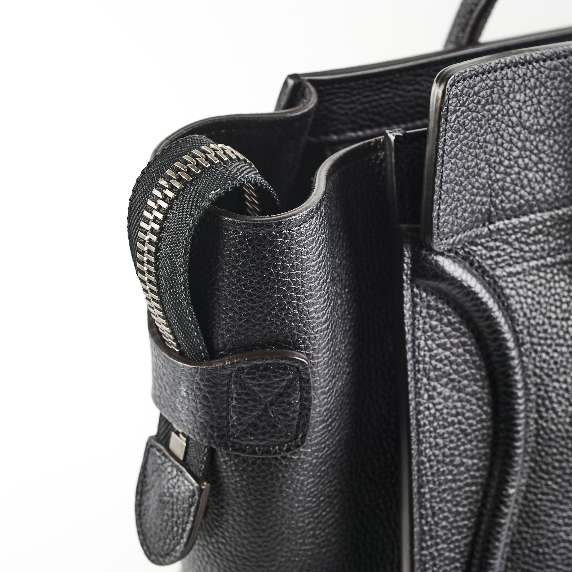Celine Micro Luggage Bag in Black | Premium Leather Crossbody Handbag for Women | Perfect for Work, Travel & Everyday Use