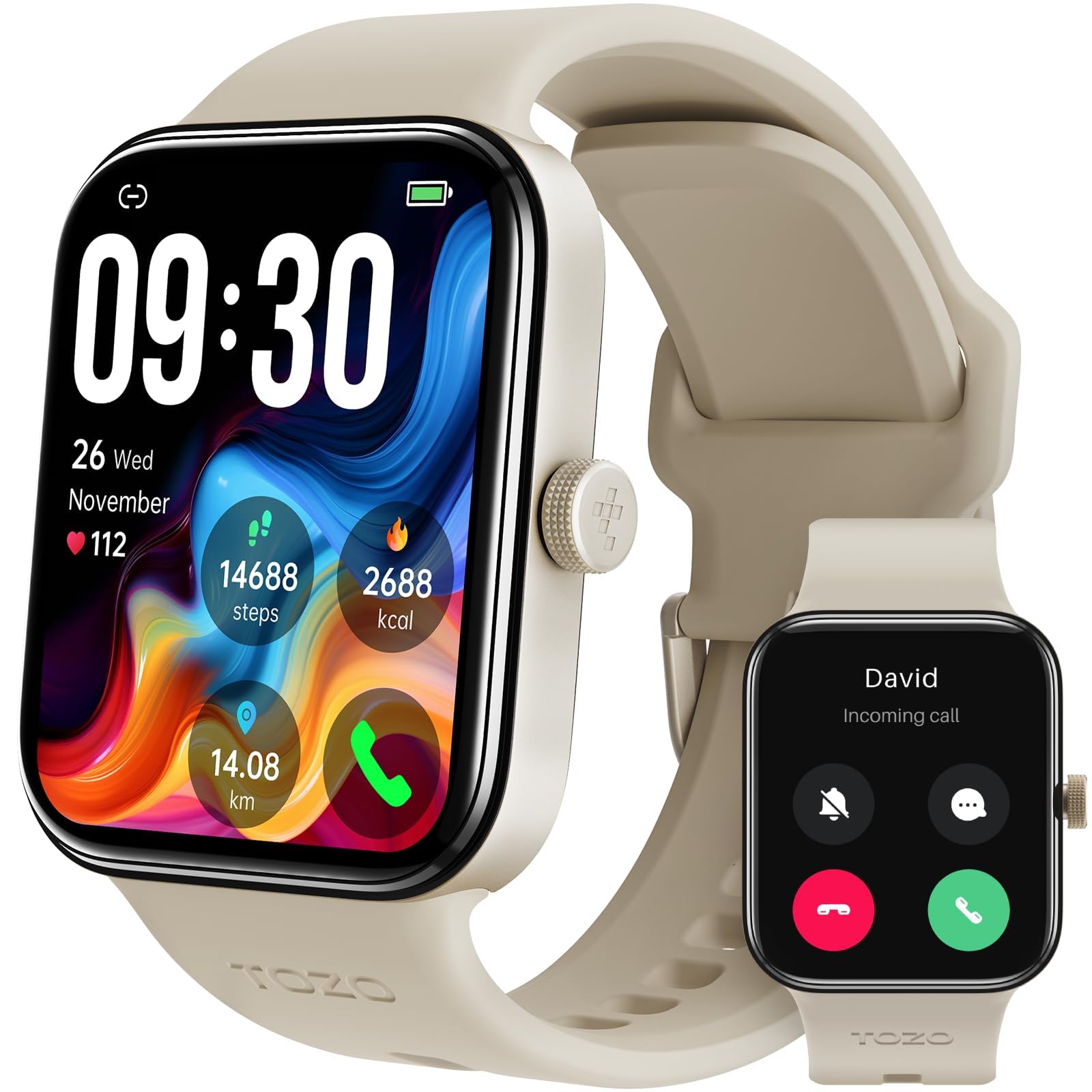 TOZO AMOLED S4 AcuFit One Smart Watch 1.78
