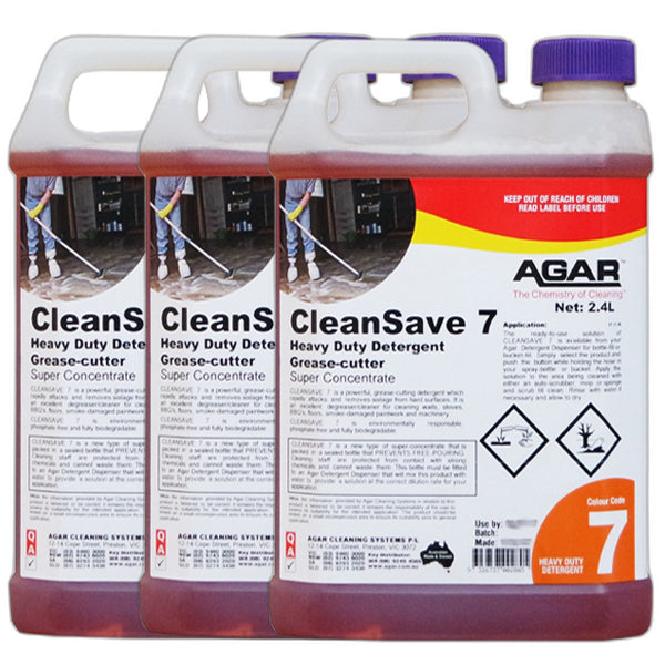 Agar CleanSave 7 Grease Cutting Laundry Detergent with Refreshing Citrus Fragrance | Powerful Stain Removal for Clothes, Linens & Household Fabrics | Ideal for Family Laundry, Gym Wear & Tough Stains