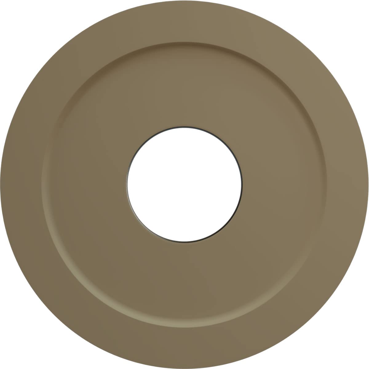 Ekena Millwork CM11PMBZS Palmetto Ceiling Medallion - 11 3/8