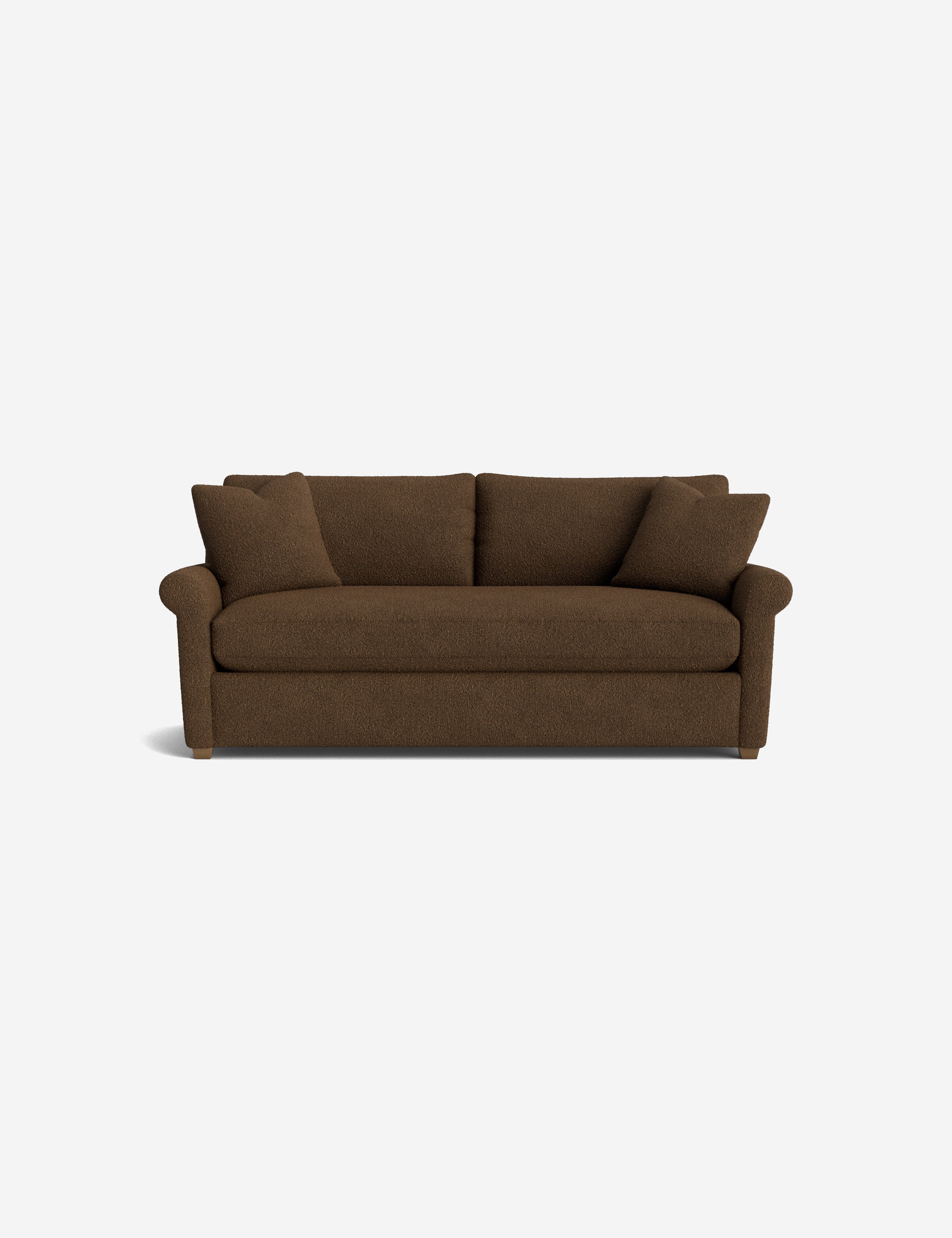 Everdeen Sofa - Modern Comfortable Couch for Living Room, Bedroom & Office - Soft Fabric Upholstery with Sturdy Frame - Perfect for Relaxing, Entertaining & Small Spaces