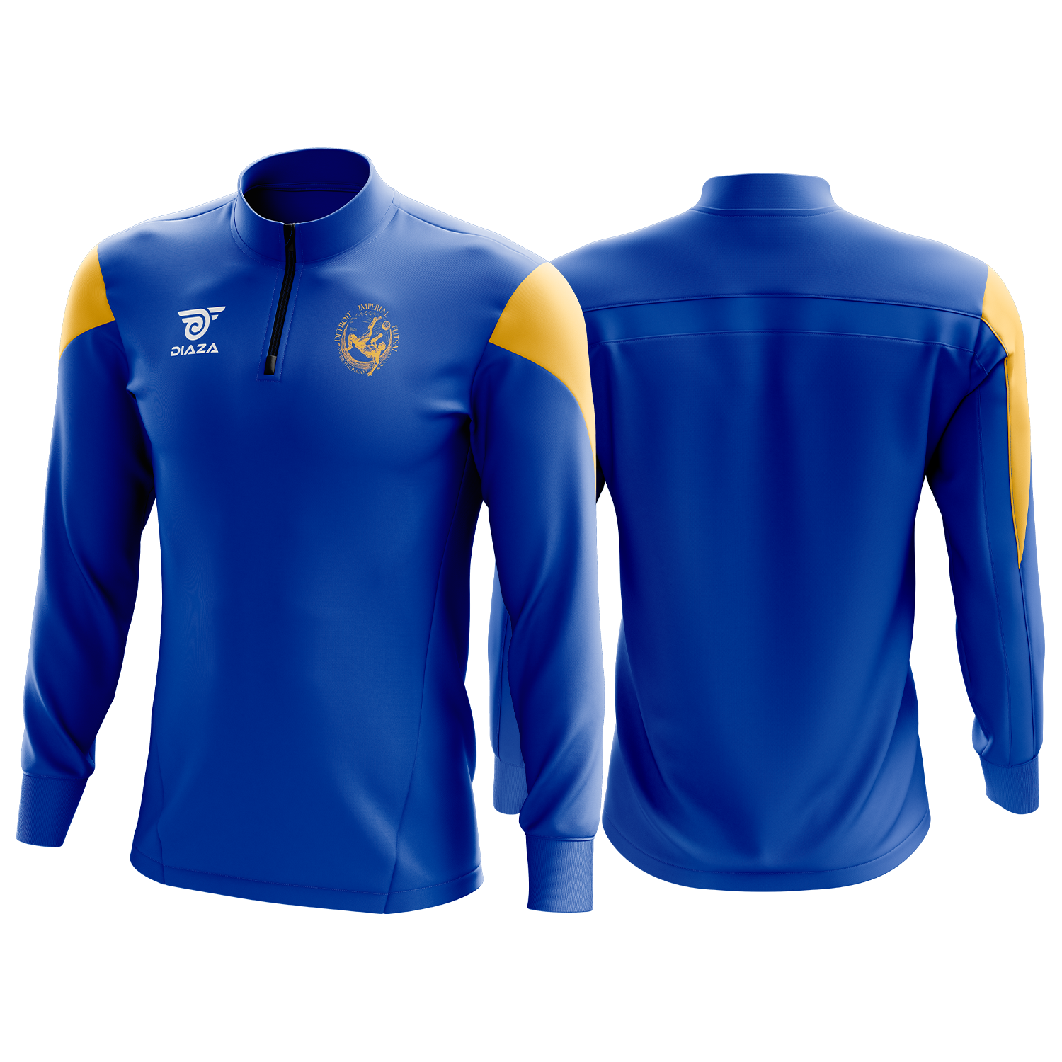 Detroit Futsal Youth 3/4 Zip Up Jacket - Breathable Sports Pullover for Boys & Girls - Perfect for Soccer Training & Outdoor Activities