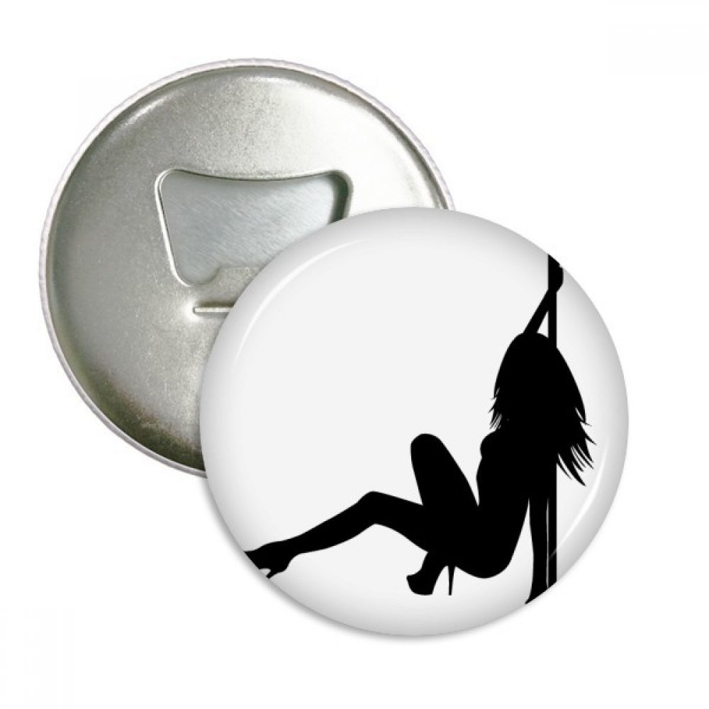 Multifunctional Pipe Dancer Bottle Opener & Fridge Magnet - Novelty Kitchen Accessory for Beer Lovers, Bar Decor, and Party Gifts