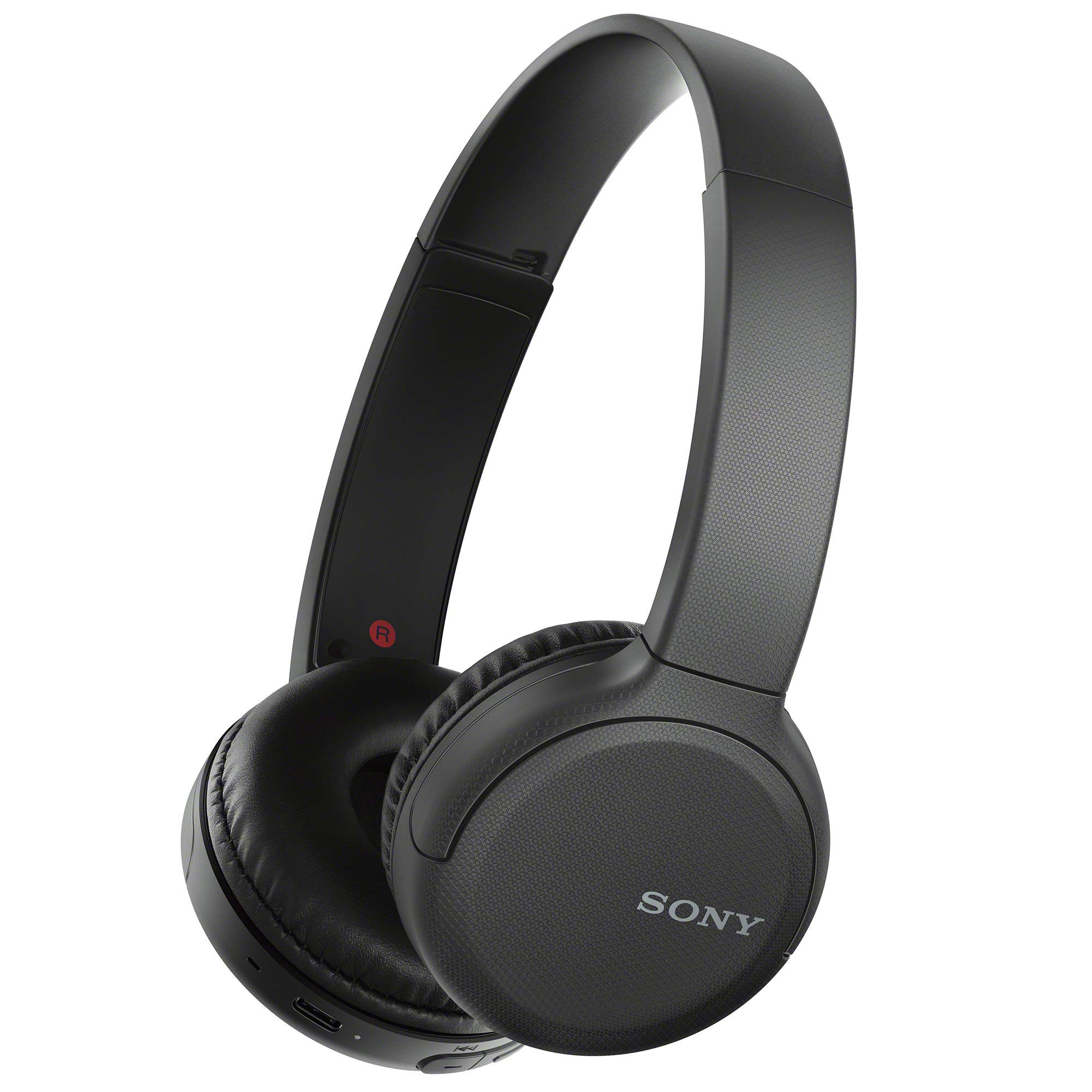 Sony WH-CH510 Wireless On-Ear Bluetooth Headphones (Black) with USB Dongle Adapter - Noise Cancelling Headset for Music, Gaming & Work - 2-Piece Bundle for PC, Laptop & Mobile Devices