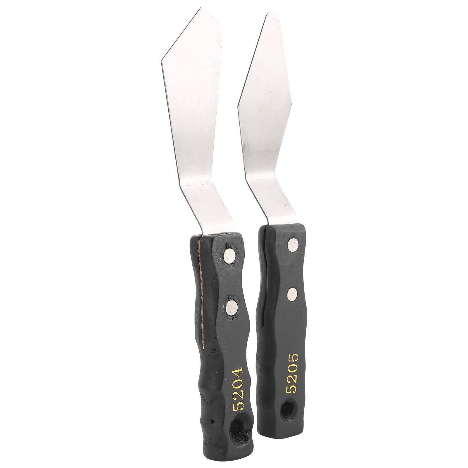 Premium Stainless Steel Palette Knives Set - 12 Pack Artist Paint Knives for Oil, Acrylic & Cake Decorating - Bulk Palette Knives for Professional Artists & Bakers - Perfect for Canvas Painting, Icing & Fondant Work