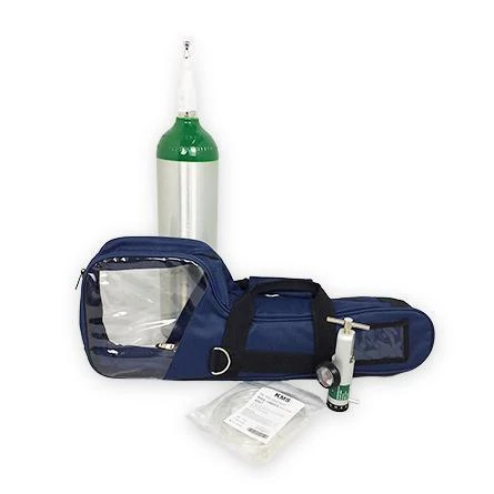 Portable Oxygen Therapy Kit with Nasal Cannula - Relief for COPD, Asthma & High Altitude - Home & Travel Use