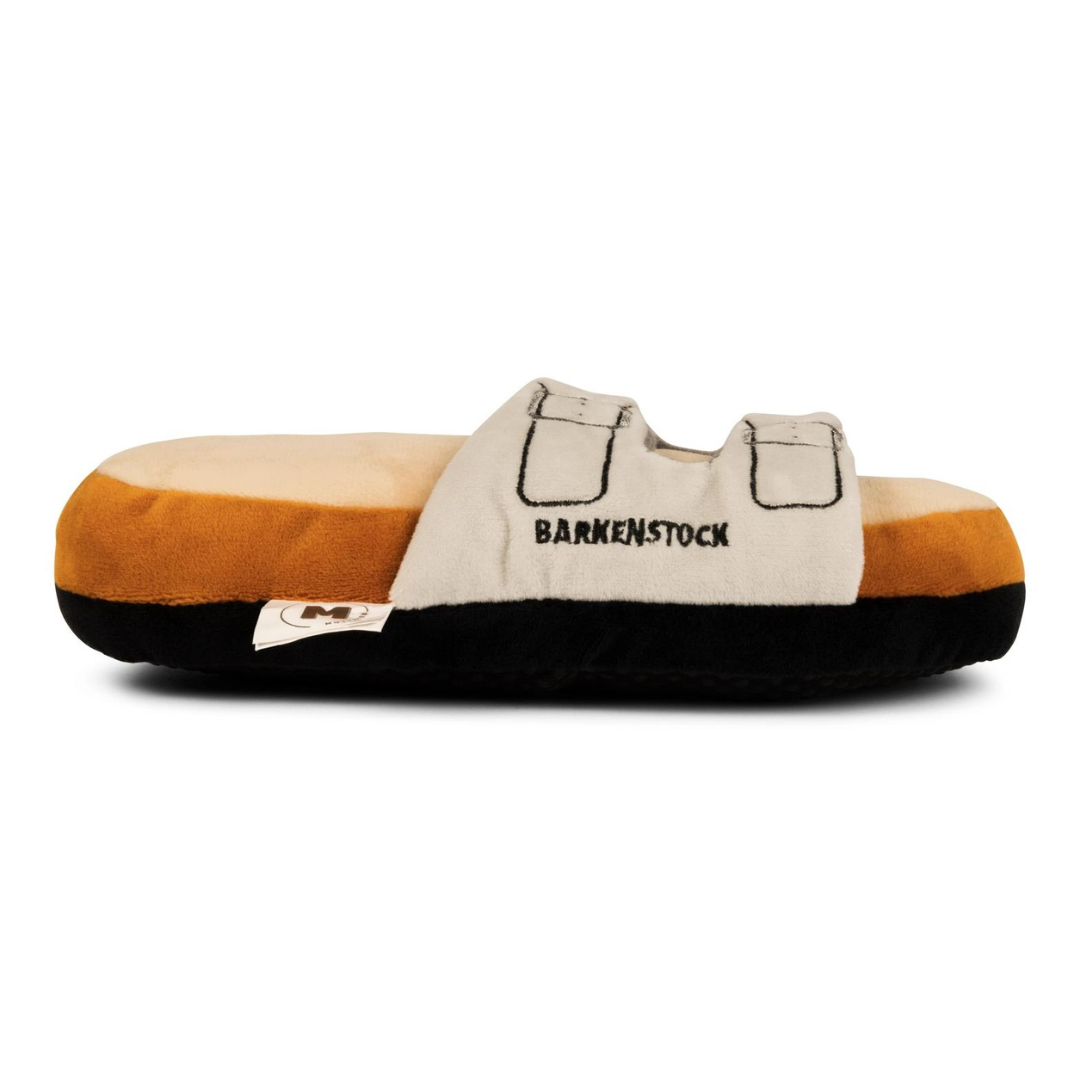 Barkenstock Comfortable Chew-Resistant Sandal Dog Toy for Small & Large Breeds - Perfect for Playtime, Training & Teething Relief