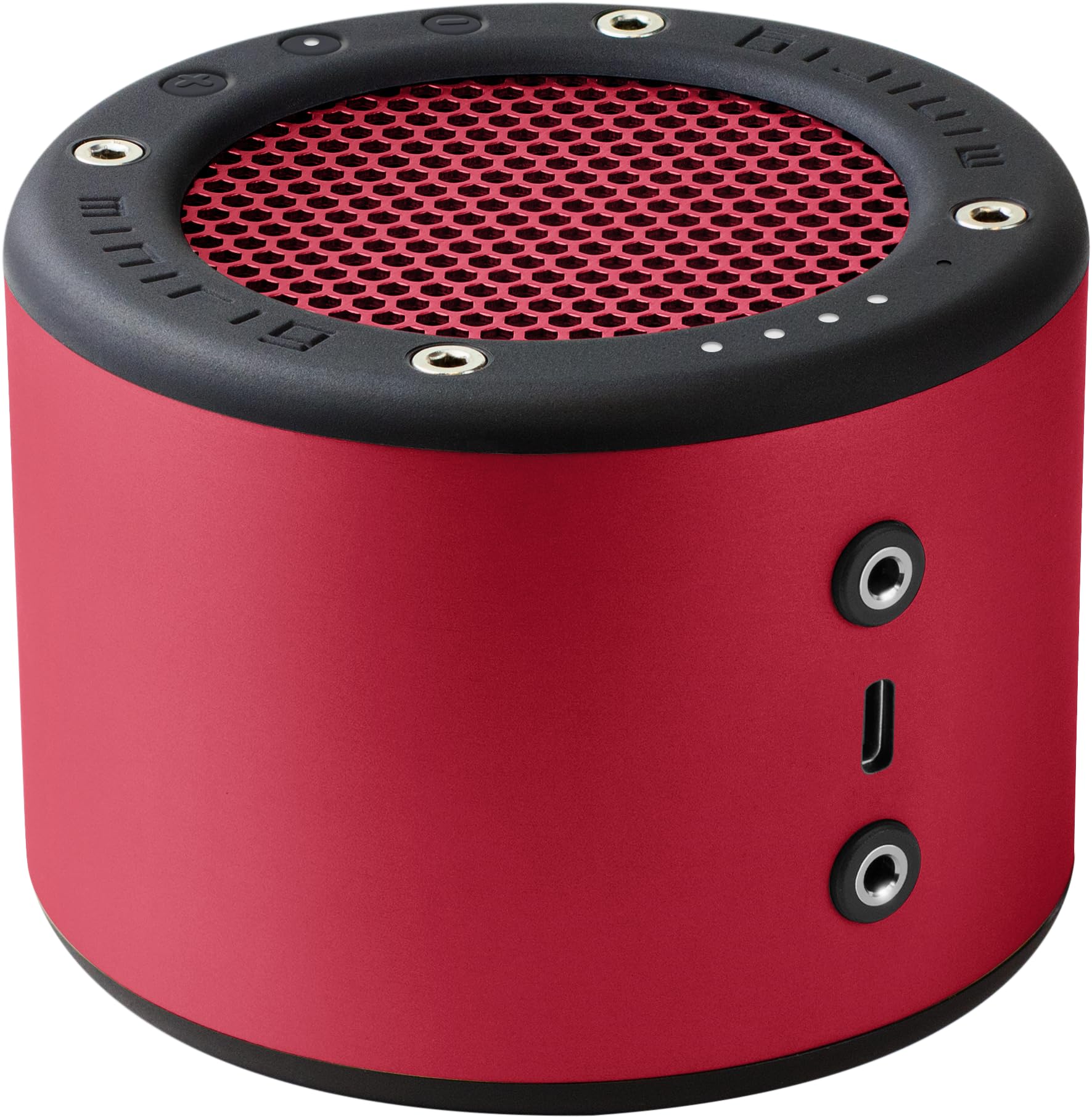 MINIRIG 4 Portable Bluetooth Speaker - Wireless Speaker with Powerful Sound & Deep Bass | 100H Playtime, USB-C Fast Charging | Built-in Speakerphone & Powerbank | Perfect for Outdoor, Travel, Home & Party Use (Red)