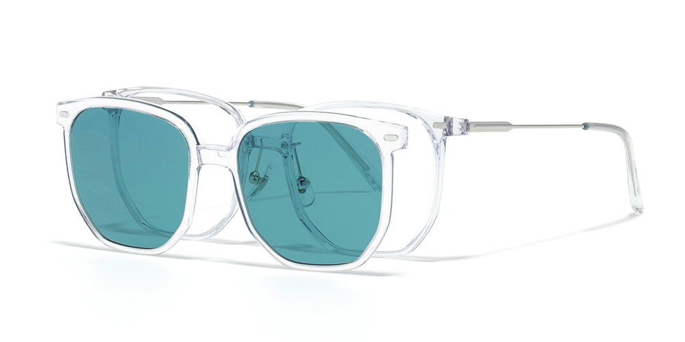 JINS Switch FASHION Combi 224 - Stylish & Comfortable Eyeglasses for Men and Women | Perfect for Work, Reading, and Everyday Use