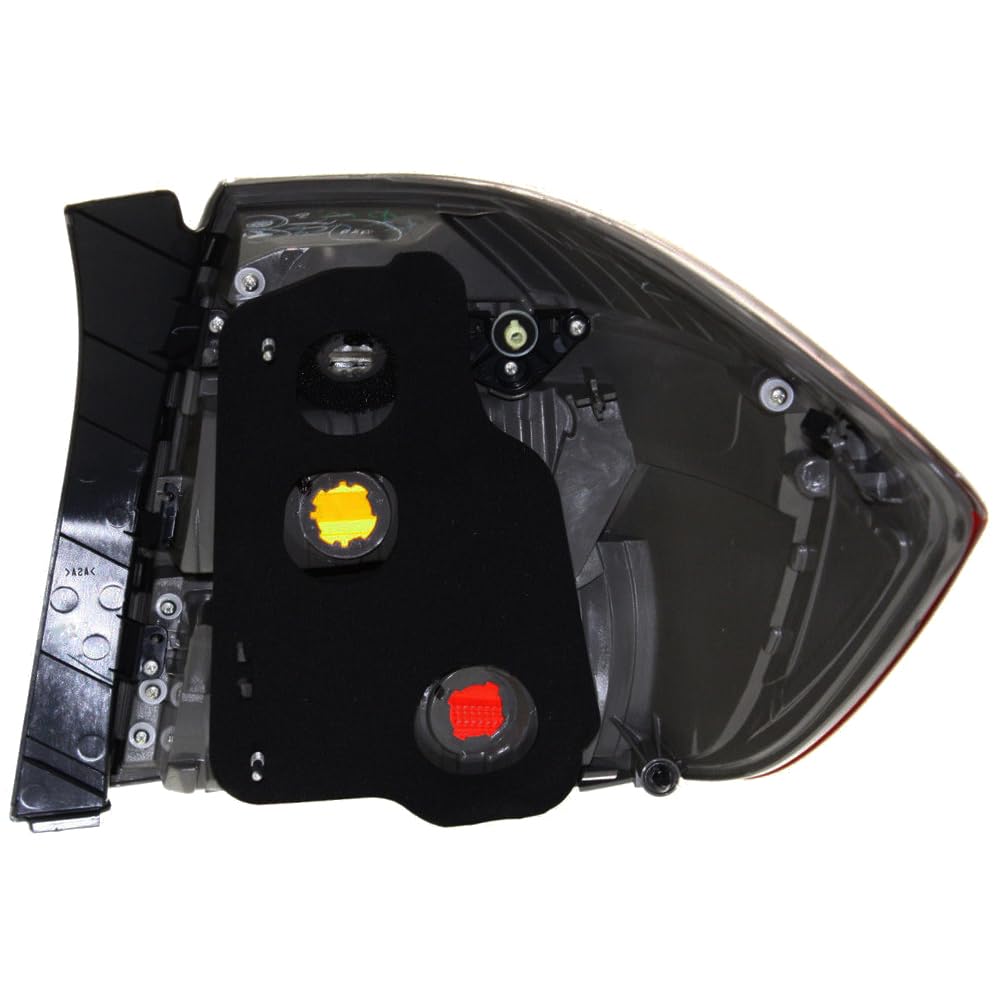 EPIC LIGHTING Halogen Replacement LED Tail Lights for 2008-2010 Toyota Highlander Base & Limited Models - Compatible with Part Numbers TO2800173, TO2801173, 8156148160, 8155148160 - Perfect for Night Driving & Enhanced Vehicle Safety (Pair)