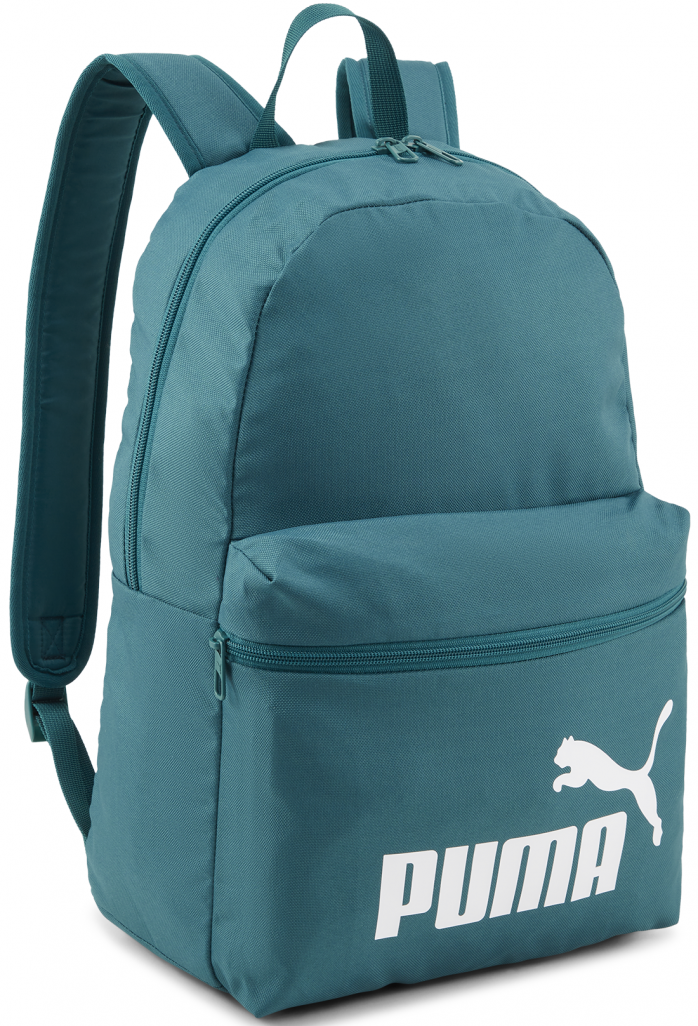 PUMA Phase Cold Green Backpack - Lightweight Laptop Backpack for Men & Women, Water-Resistant School & Travel Backpack - Perfect for Work, Gym, College & Outdoor Adventures