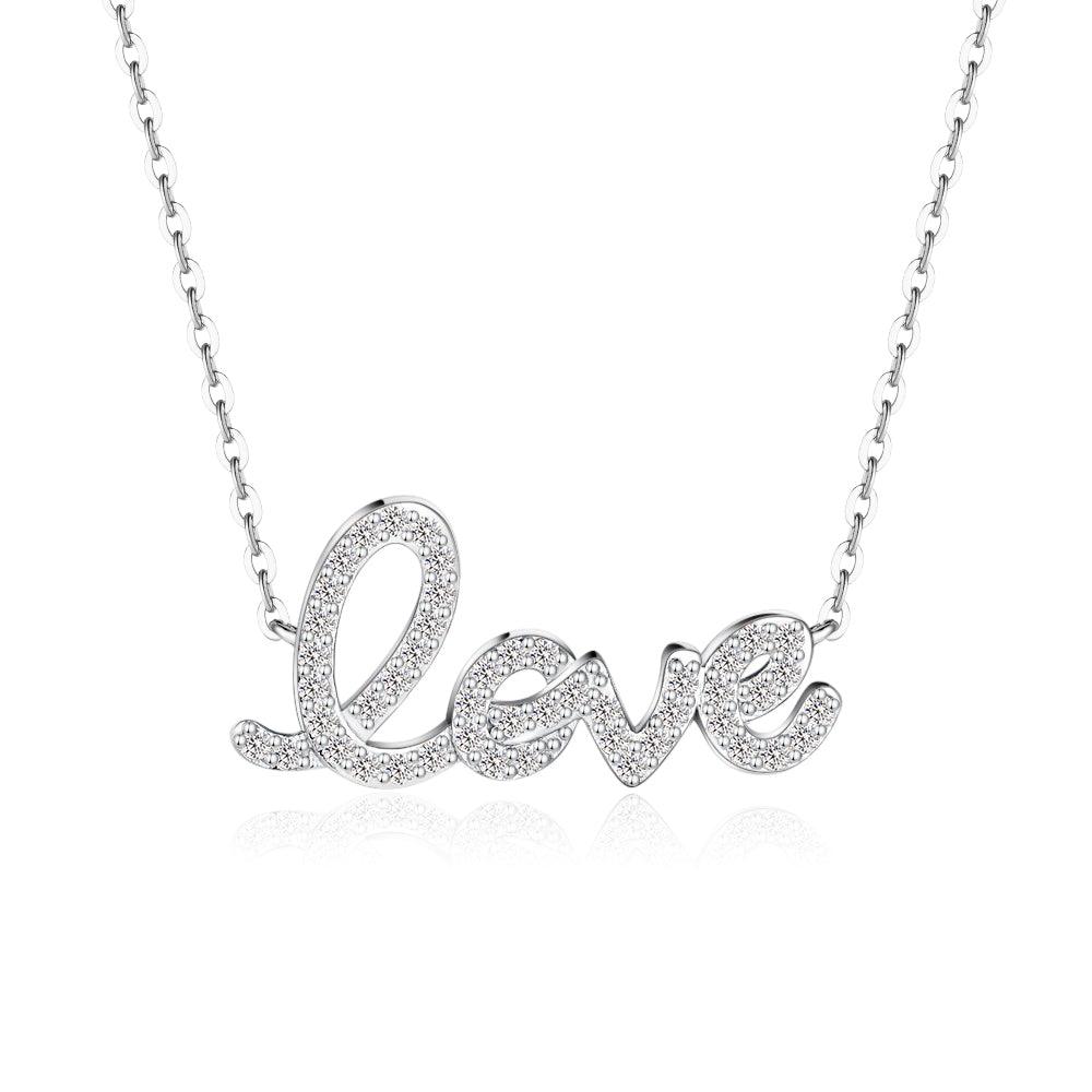 Moissanite Diamond Necklace Pendant for Women - Elegant & Sparkling Jewelry Gift for Anniversary, Wedding, Valentine's Day