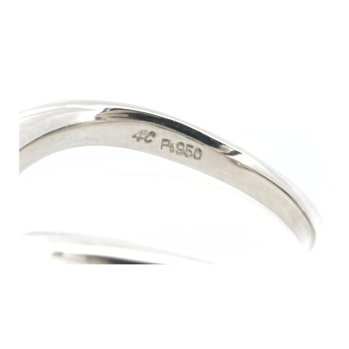 4℃ Diamond PT950 Ring - Elegant Platinum Engagement Ring for Women, Perfect for Proposals, Anniversaries & Special Occasions