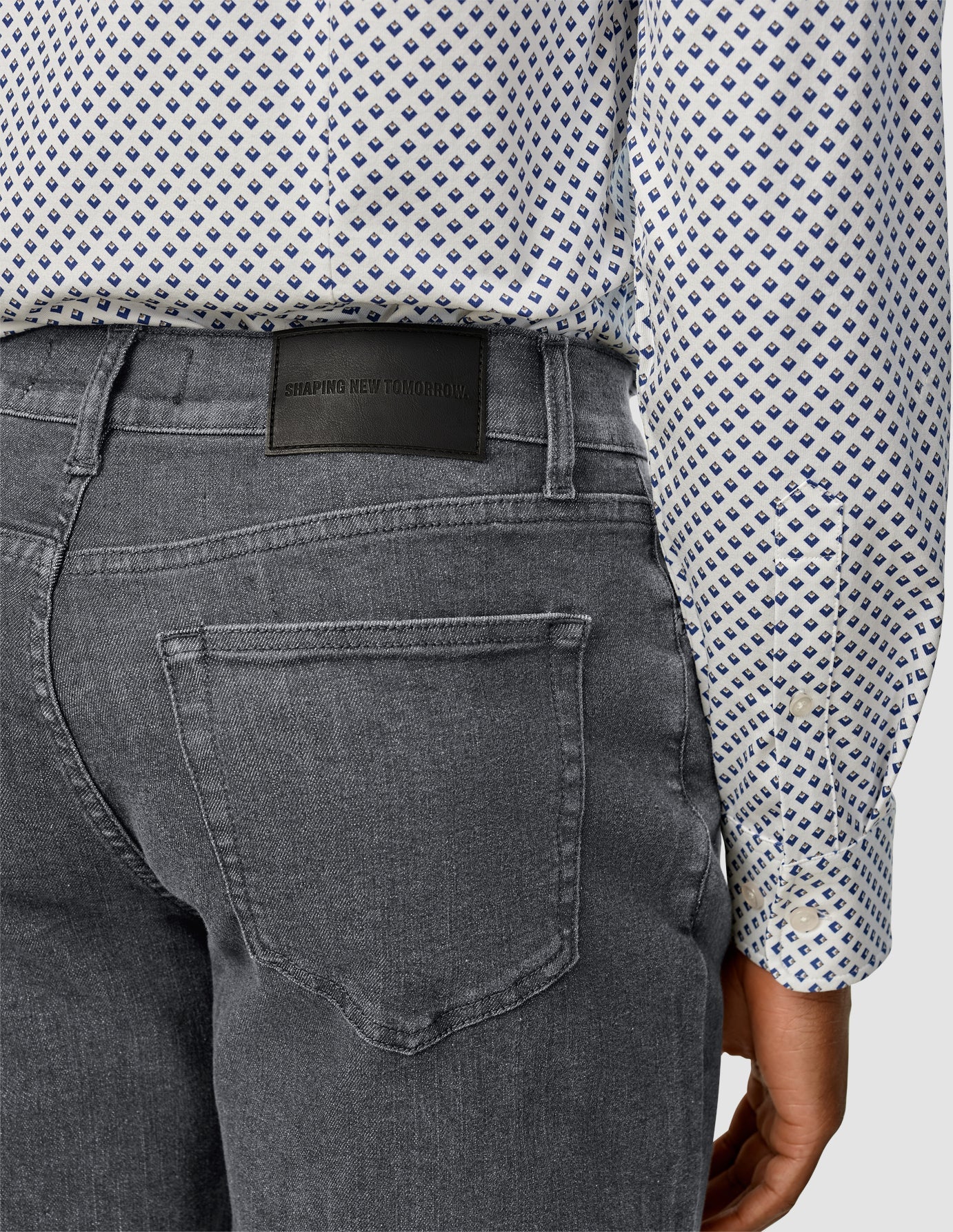 Classic Regular Fit Dark Grey Jeans for Men - Comfortable & Stylish Denim Pants for Casual Wear, Work & Everyday Outfits