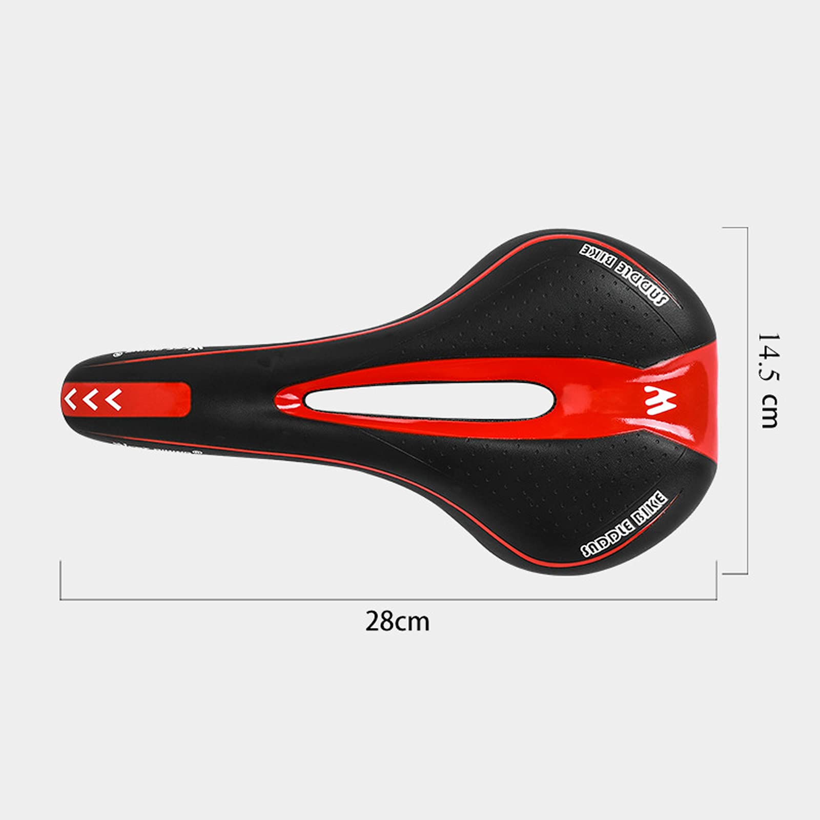 Premium Comfort Bike Saddle - Memory Foam Padded Bicycle Seat for Men & Women - Shock Absorbing, Waterproof & Breathable Cycling Seat - Perfect for City, Mountain (MTB), Road & Folding Bikes - Ideal for Commuting, Long Rides & Outdoor Adventures