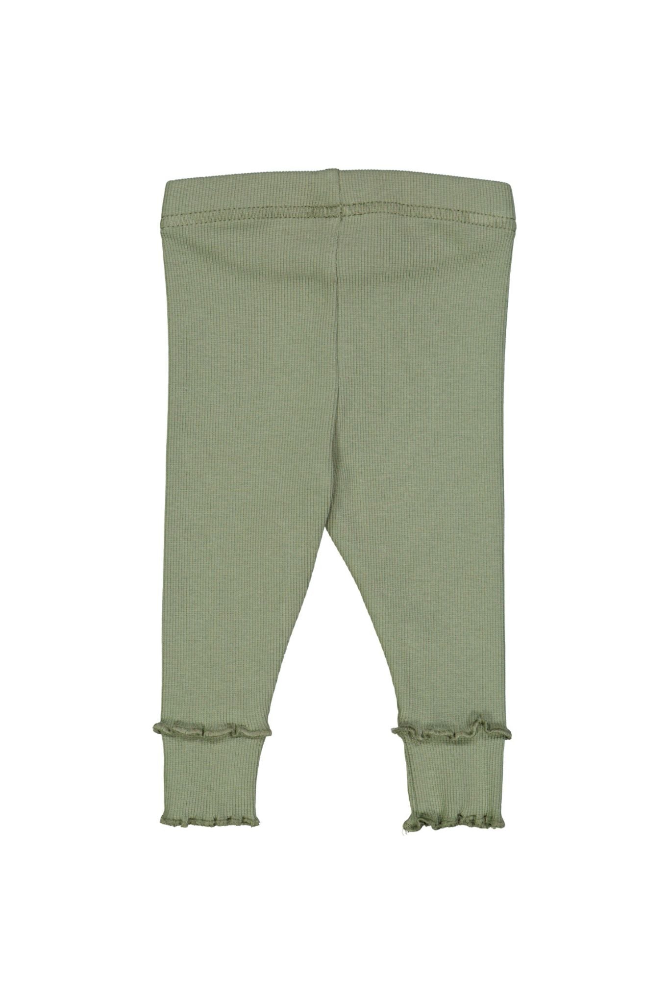 Cozy Me Rib Legging 2 Pack for Baby Girls - Soft & Stretchy Toddler Leggings for Playtime, Daycare & Comfortable Everyday Wear