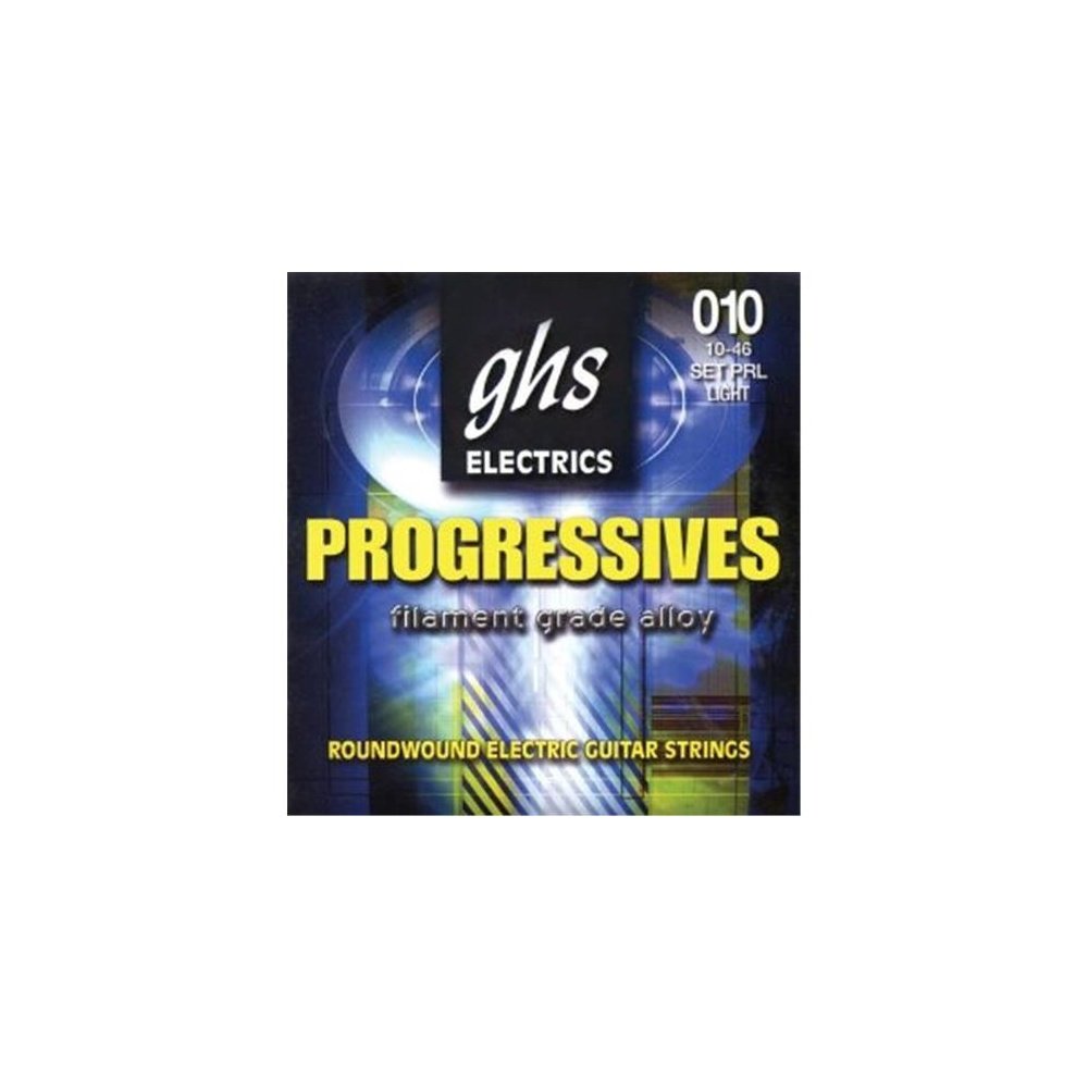 GHS Strings PRL Electric Guitar Strings Set - Premium Quality for Rock & Metal - Perfect for Live Performances & Studio Recording