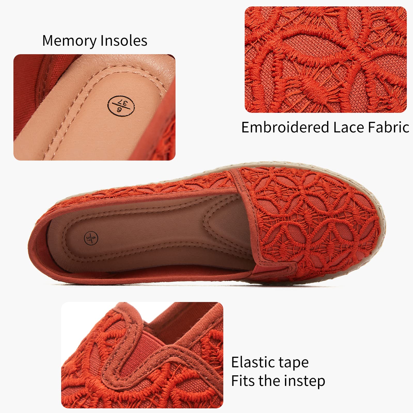POVOGER Women's Slip On Loafers - Comfortable Flats Dress Shoes for Women | Casual Office Work & Everyday Wear