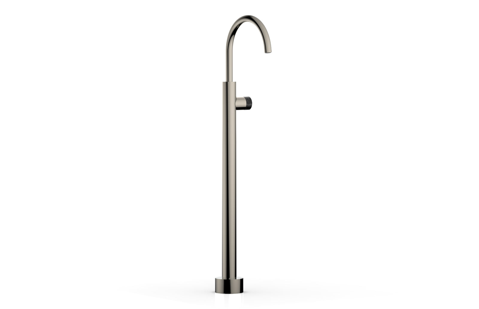 Premium BASIC II Tall Floor Mount Tub Filler with Elegant Marble Handle - Model 230 47 02 - Perfect for Modern Bathrooms & Luxury Spa Retreats