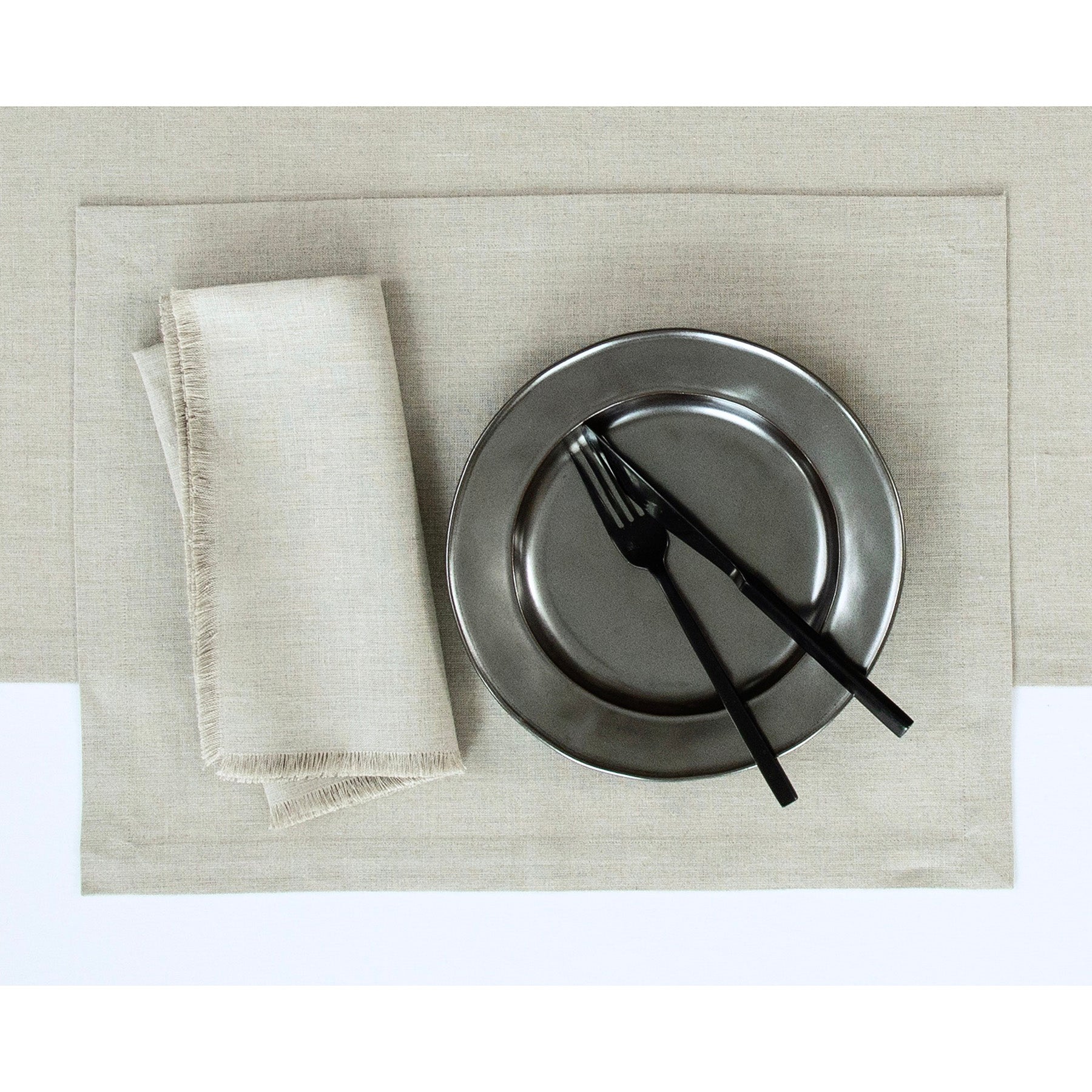 Premium Diana Medium Weight Placemats Set of 4 - Elegant Table Setting for Dining Room, Kitchen & Holiday Decor - Washable & Durable Place Mats for Everyday Use