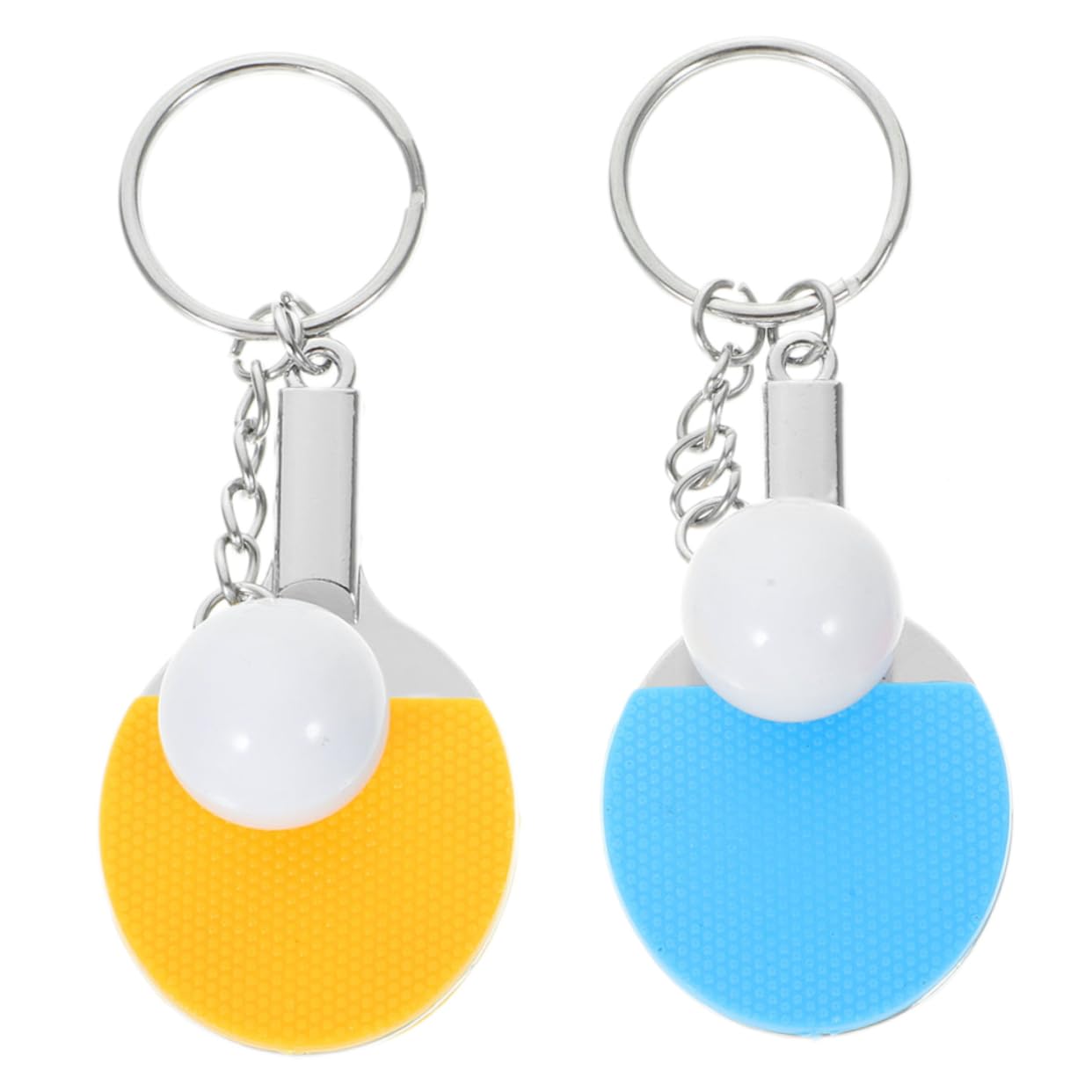 PAMINGONO Table Tennis Keychain - Stylish Sports Keychain for Women, Hanging Decor Pendant, Perfect for Gym Bags, Keyrings, and Sports Enthusiast Gifts