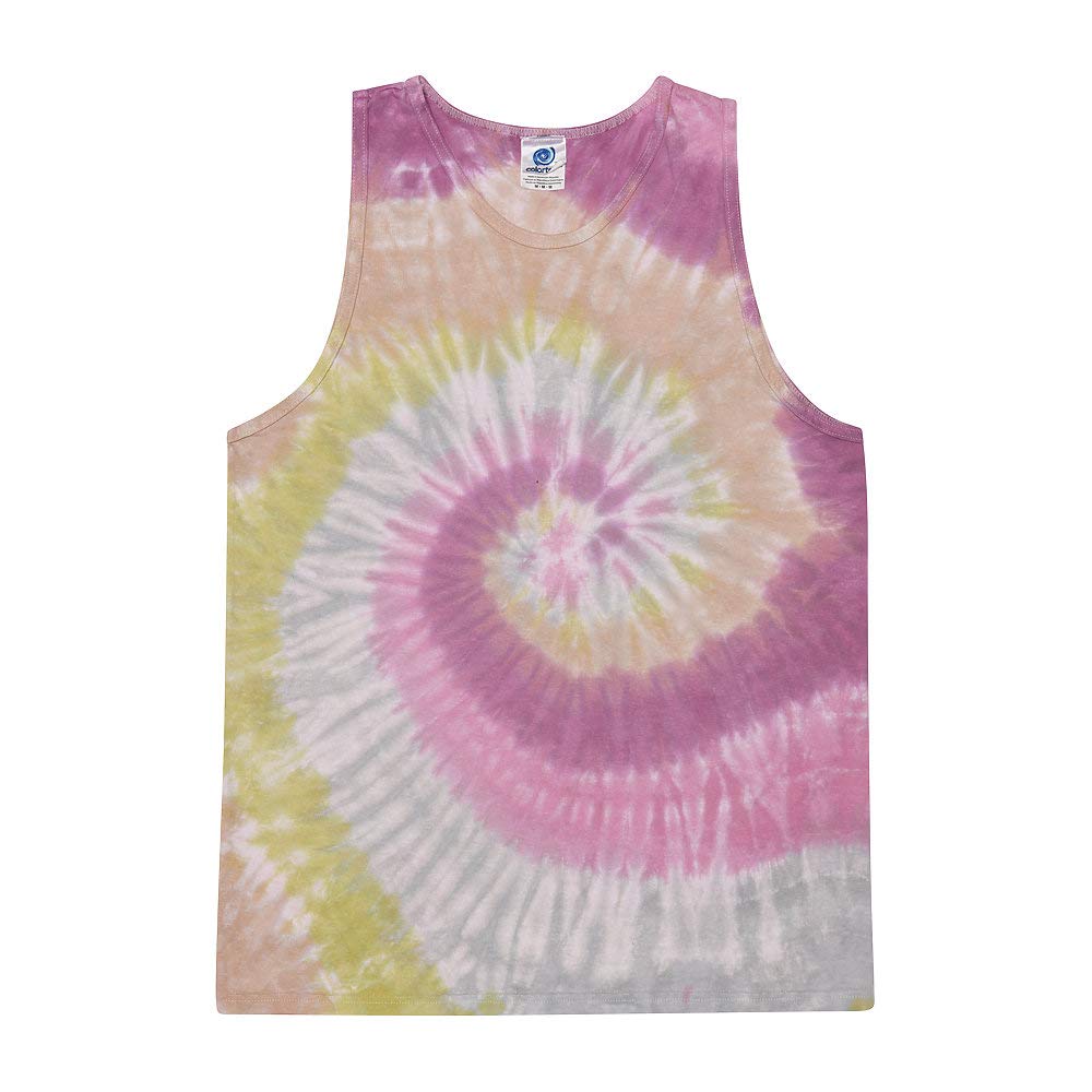 Daresay Tie Dye Tank Tops for Women & Men - Trendy Sleeveless Summer Shirts for Beach, Gym, Yoga & Casual Wear - Breathable Workout & Vacation Clothing