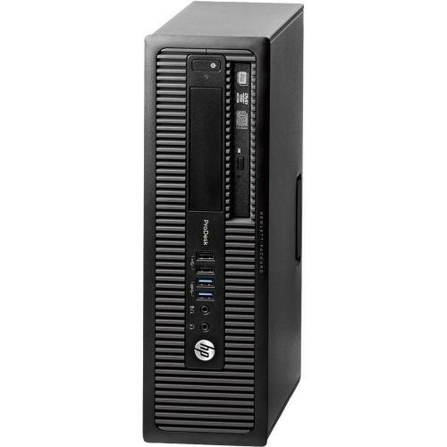 HP ProDesk 600 G1 SFF Business Desktop Computer - Intel Quad Core i5-4570 3.4GHz, 4GB RAM, 500GB HDD, DVD RW, WiFi, USB 3.0, Windows 7 Pro 64-bit - Perfect for Office Work, Home Use & Small Business Computing