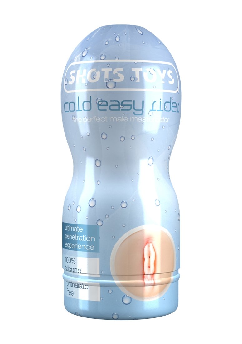 Easy Rider Cold Masturbator Toy for Men - Realistic Vaginal Stimulator for Solo Pleasure & Couples Play - Perfect for Home Use & Travel