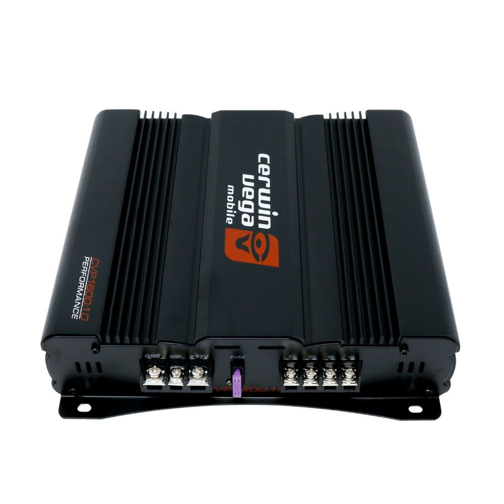 Cerwin Vega CVP1600.1D Monoblock Class A/B Car Amplifier - 1600W Max Power, 2 Ohm Stable, Bass Boost - Perfect for Car Audio Systems & Subwoofers