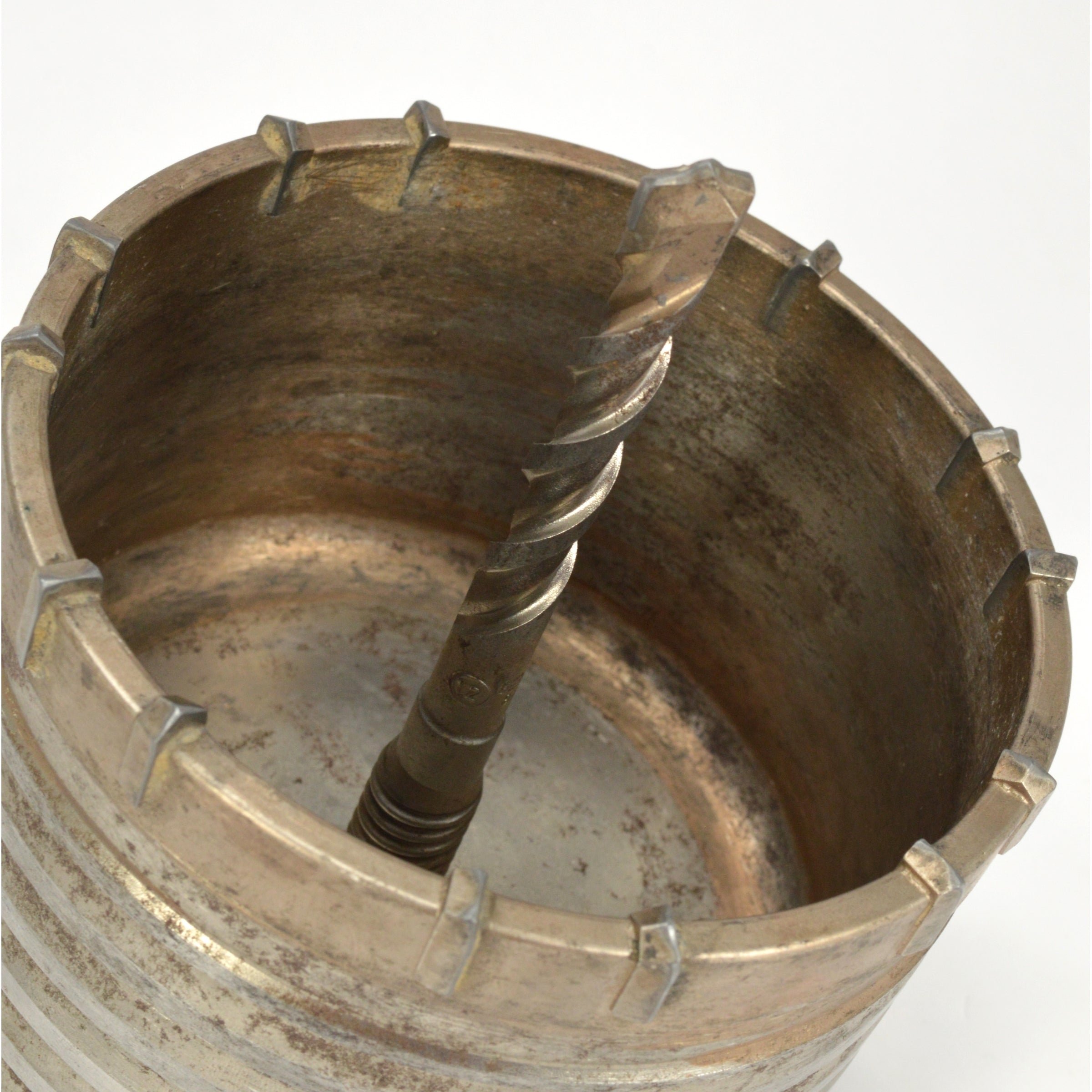 POWERS FASTENERS CORE BIT 5 DIA x 4 DEEP (Catalog No. 00576) - Used Drill Bit for Concrete, Masonry & Tile - Perfect for Construction, Renovation & DIY Projects