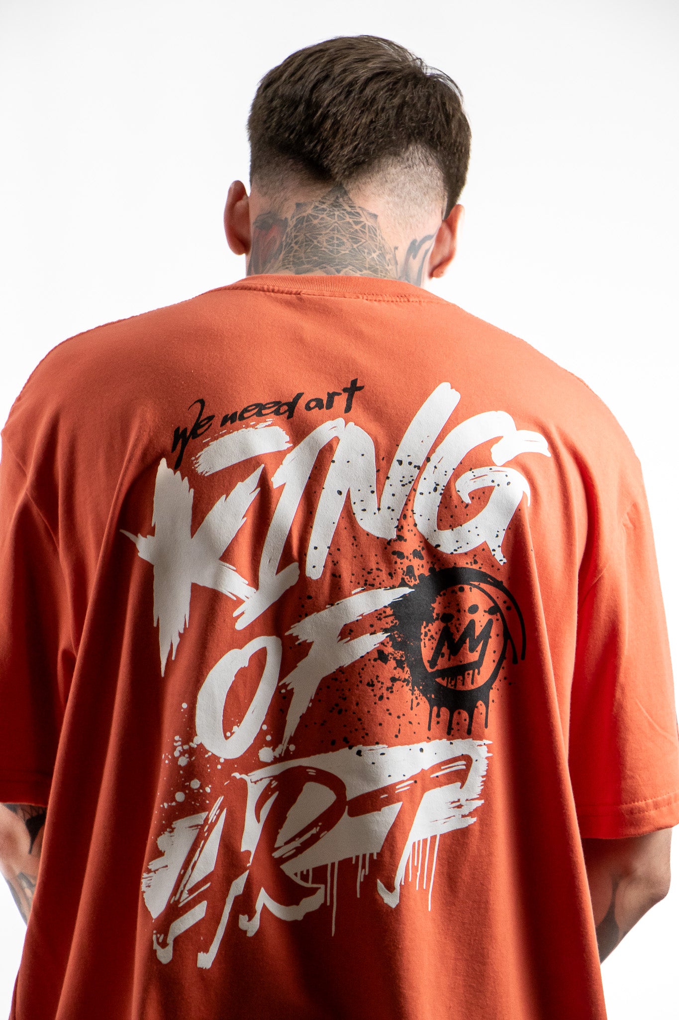 King Of Art Men's Urban Shirt Red 6205A - Stylish Casual Wear for Street Fashion & Everyday Outfits