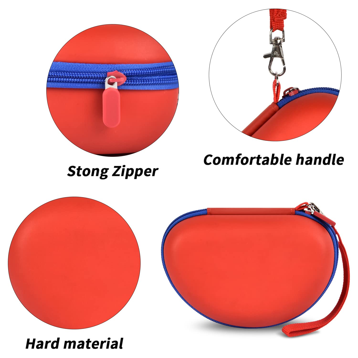 Premium Protective Case for Beats Studio Pro/Solo3/Studio3/Solo2 Wireless Headphones - Durable Storage Pouch with Headband Holder for Kids & Adults - Perfect for Travel, Gym, and School Use