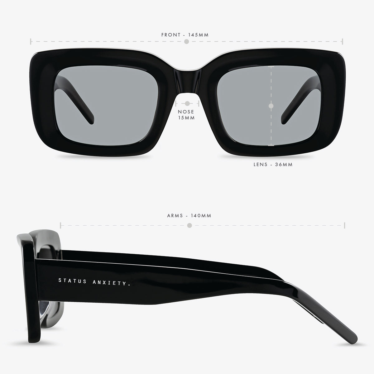 Premium Unbreakable Polarized Sunglasses for Men & Women - UV400 Protection, Stylish Black Frame - Perfect for Driving, Running, and Outdoor Activities