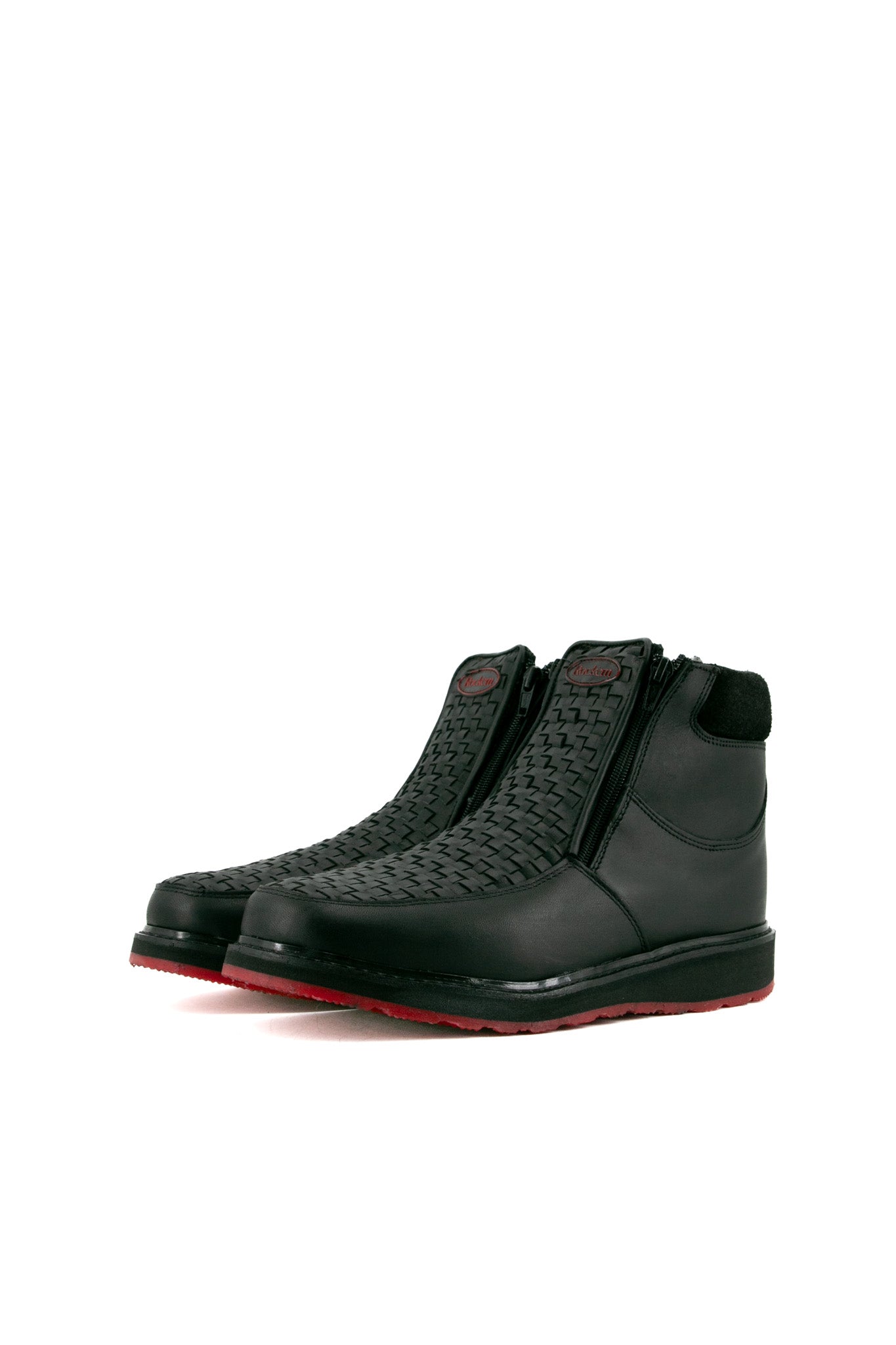 Handmade Women's Francia Red Bottom Booties - Stylish & Comfortable Ankle Boots for Casual Outings & Evening Events