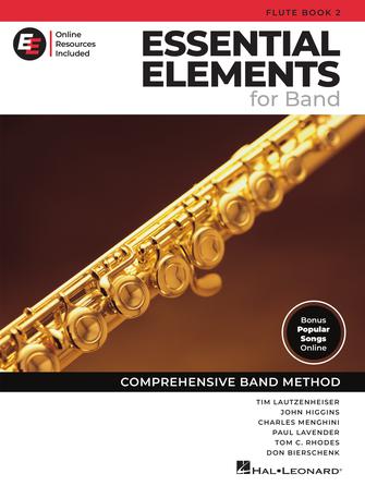 Essential Elements for Band - Flute Book 2 with EEi: Comprehensive Band Method for Students | Perfect for School Bands, Private Lessons & Home Practice