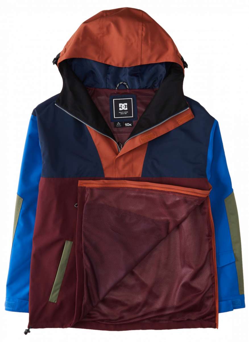 DC 43 Anorak Shell Jacket 2024 - Waterproof Windbreaker for Outdoor Adventures, Hiking & Camping Gear - Lightweight Raincoat for Men & Women