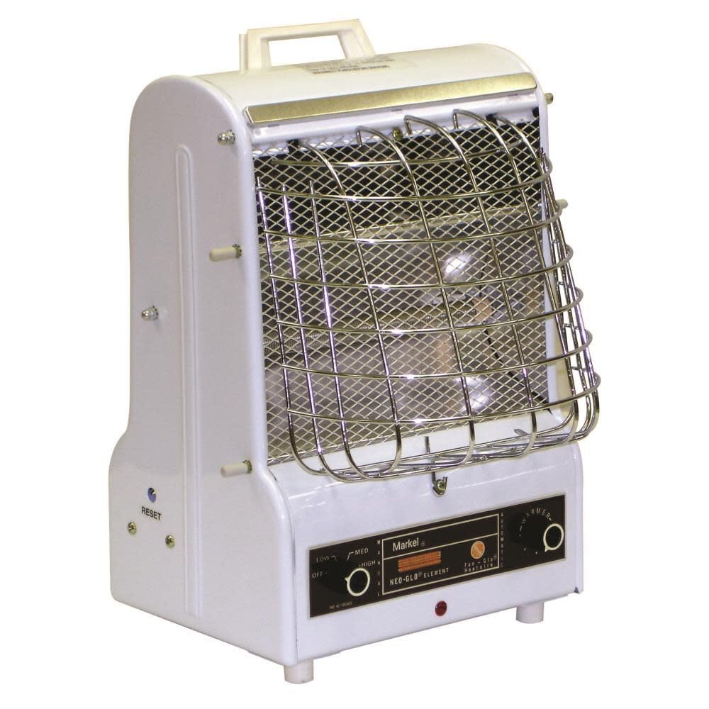 198TMC Portable Fan Forced Heater - 1500W/900W/600W Adjustable, 120V Radiant Space Heater for Home & Office | Fast Heating, Energy Efficient, Safe Winter Warmth | Perfect for Bedrooms, Garages & Workspaces