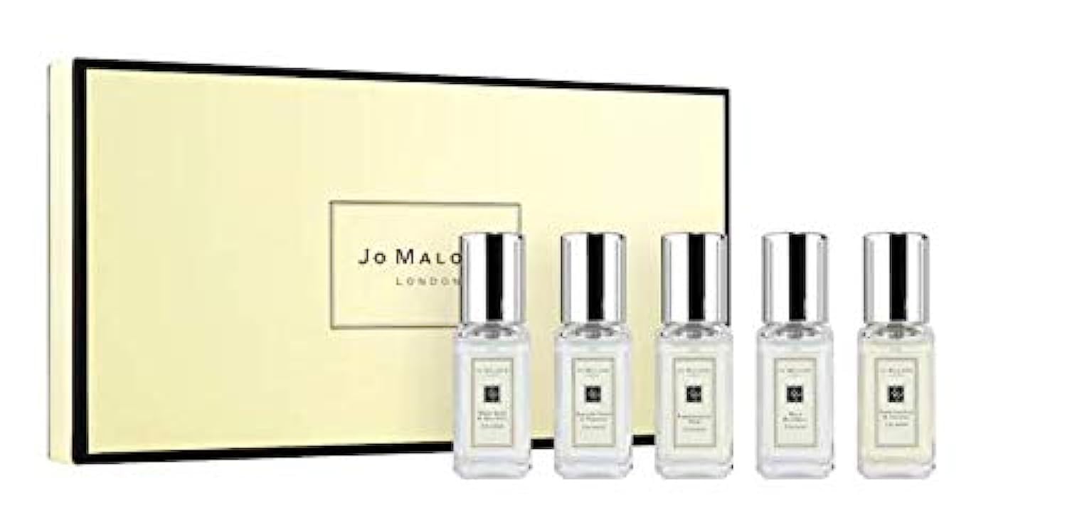 Jo Malone London Mini Cologne Set - 5 Piece Fragrance Collection for Women & Men | Perfect for Travel, Gifts & Everyday Luxury