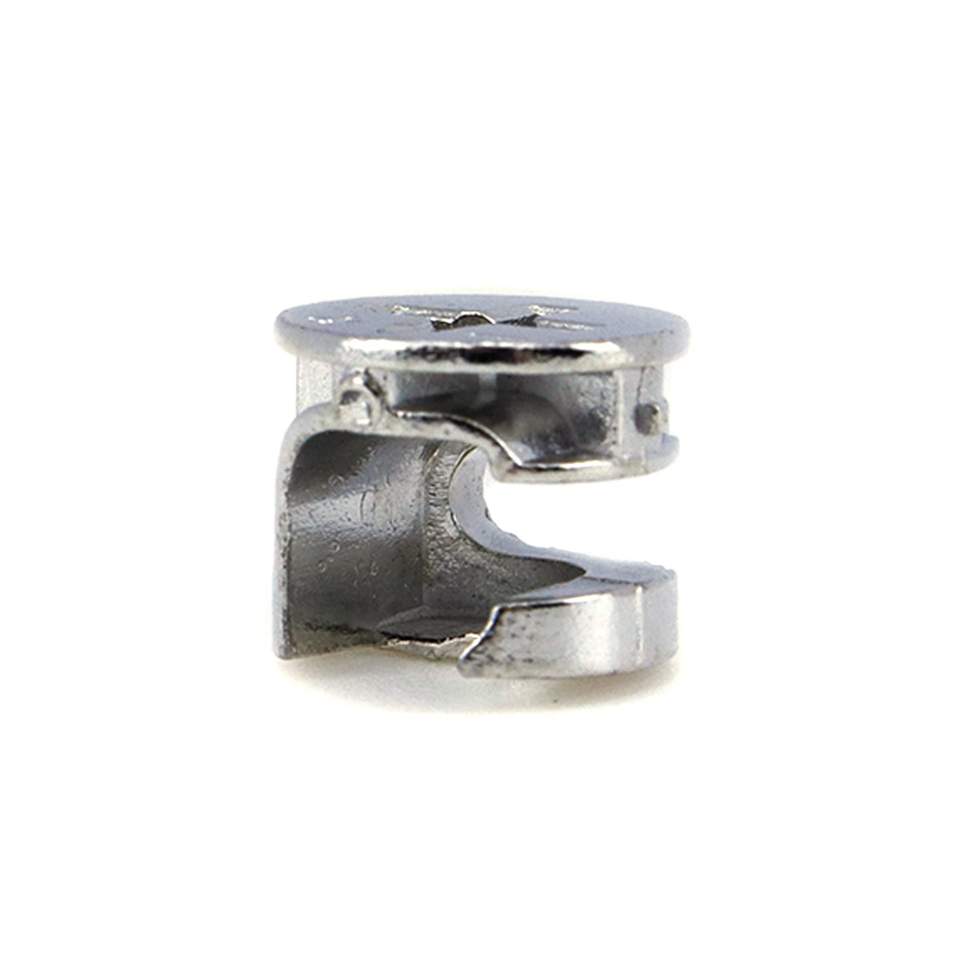30PCS Silver Cam Lock Nut 0.47