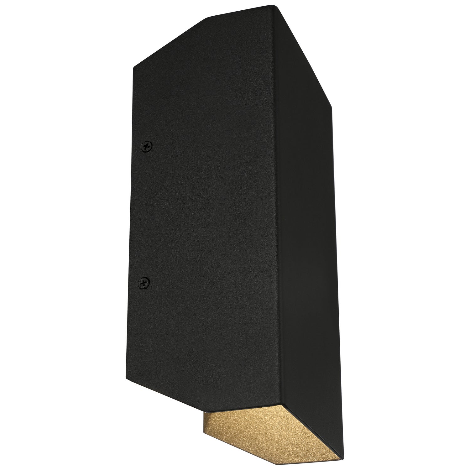 Amora 6 Inch LED Outdoor Wall Sconce - Black Finish - Waterproof Exterior Light Fixture for Porch, Patio, Garage & Garden Lighting