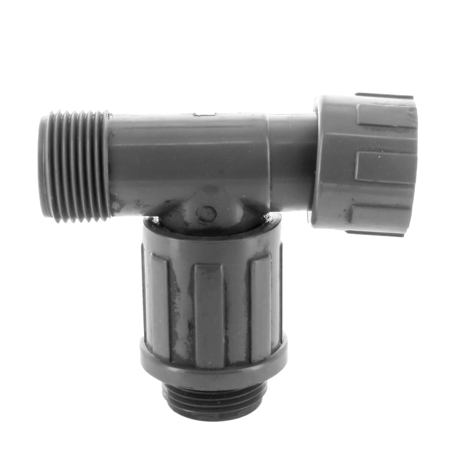 1301 010 Single Tee Manifold - High-Quality Brass Fitting for Plumbing & HVAC Systems | Perfect for Water, Gas & Air Distribution in Residential & Commercial Applications