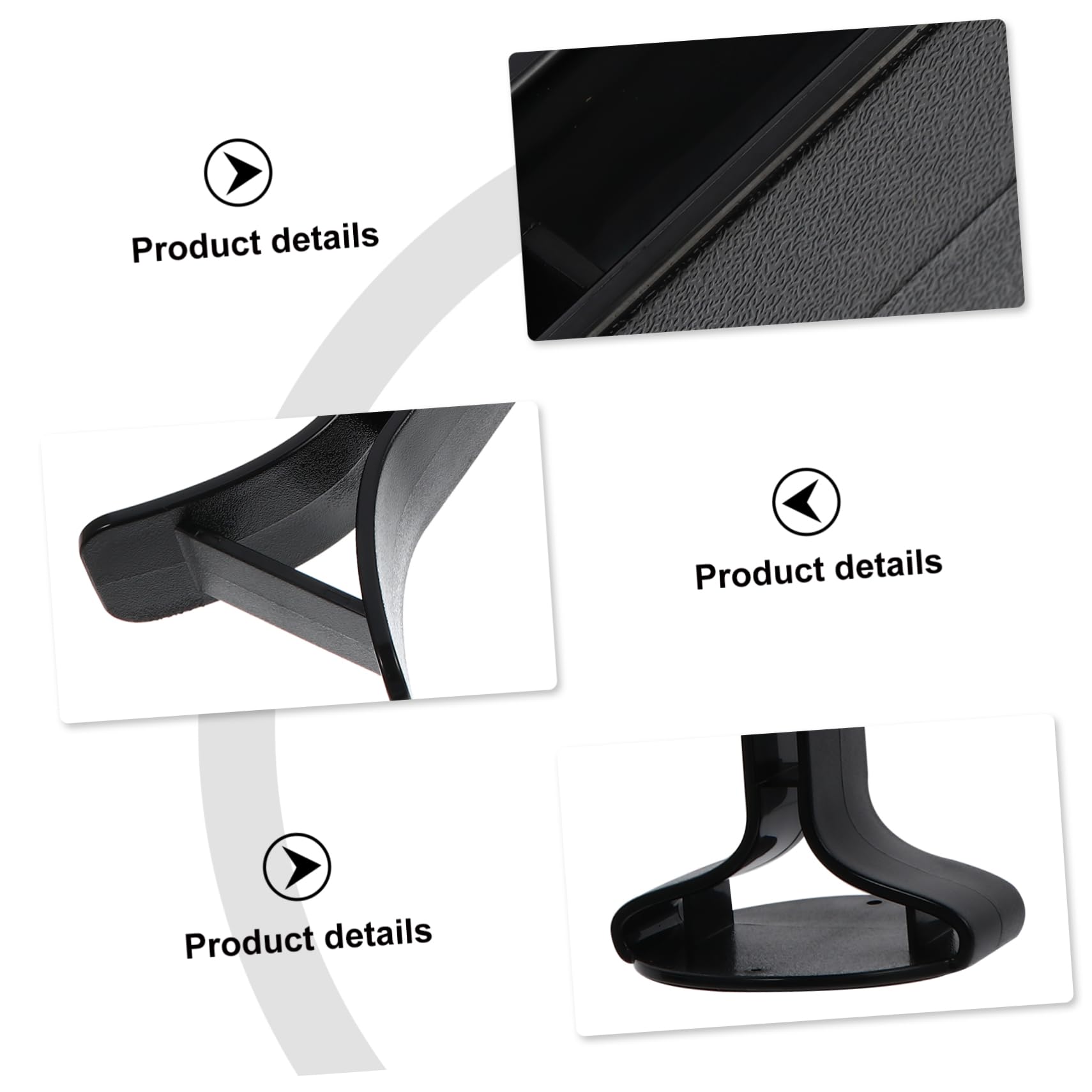 DOITOOL Premium Alloy Headphone Stand - Durable ABS Headset Holder for Desk Display & Organization - Perfect for Gaming, Office & Home Audio Setup