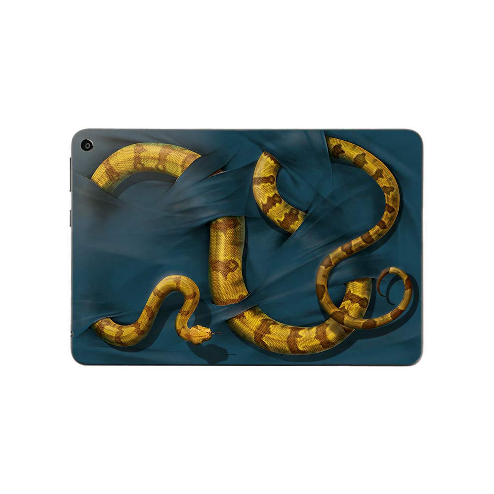 MightySkins Vinyl Decal Wrap Cover for Amazon Fire HD 8 (2020) - Boa Constrictor Design | Protective & Durable Skin | Easy to Apply & Remove | Made in USA | Perfect for School, Work & Travel Protection