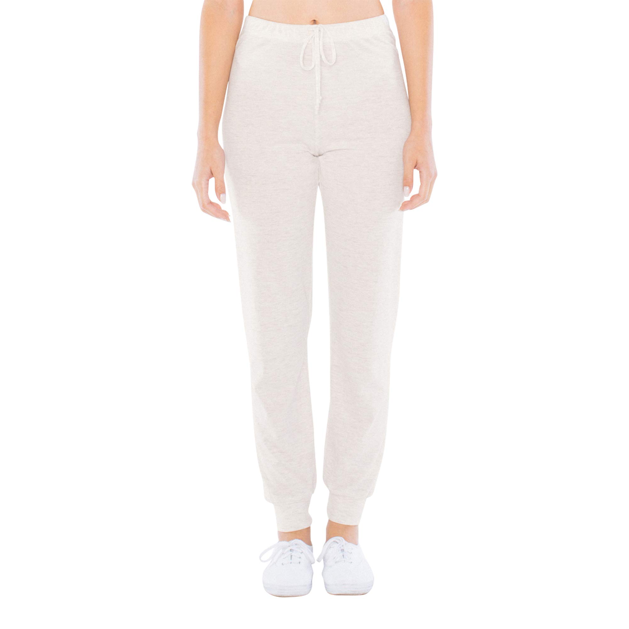 American Apparel Women's Tri-Blend Leisure Pants - Soft Stretch Joggers for Yoga, Lounge & Casual Wear