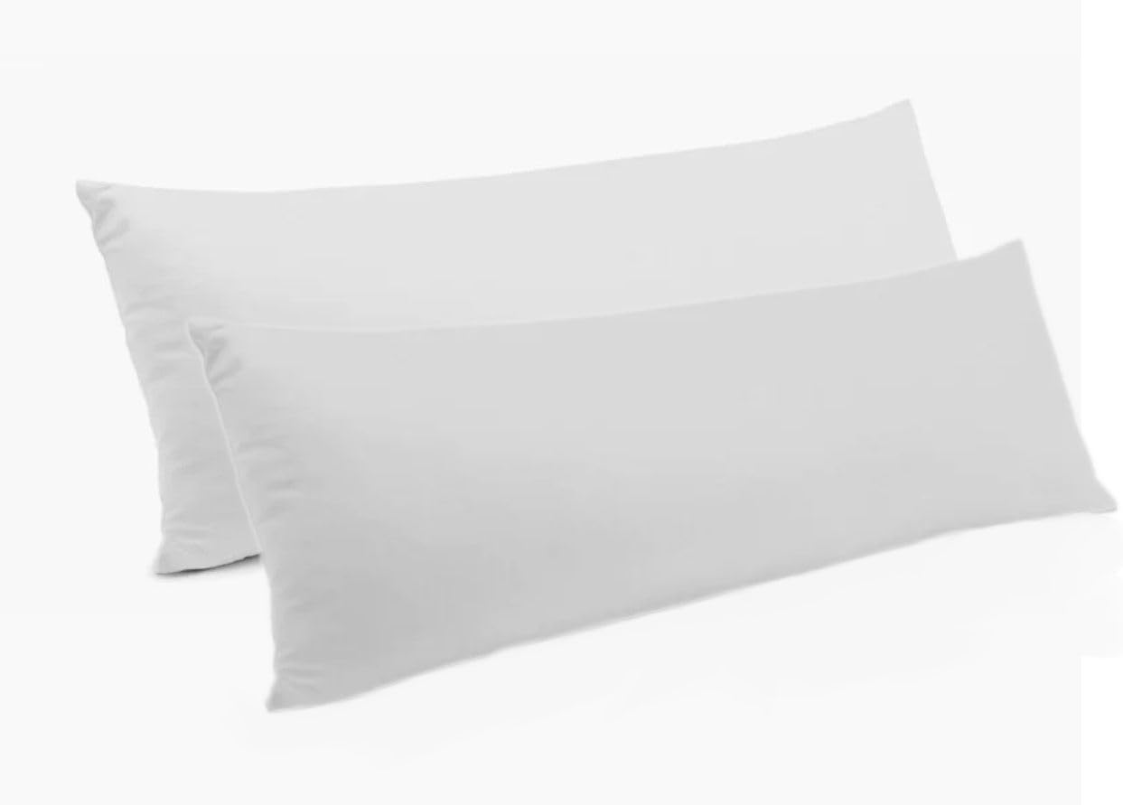 MoonRest® 14x22 Inch Synthetic Down Alternative Lumbar Pillow Insert - Ultra Soft & Hypoallergenic for Sofa, Bed, Couch, Office Chair - Pack of 2 (14