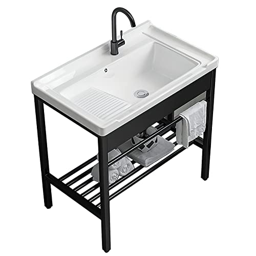 A_Utility Sink_Black