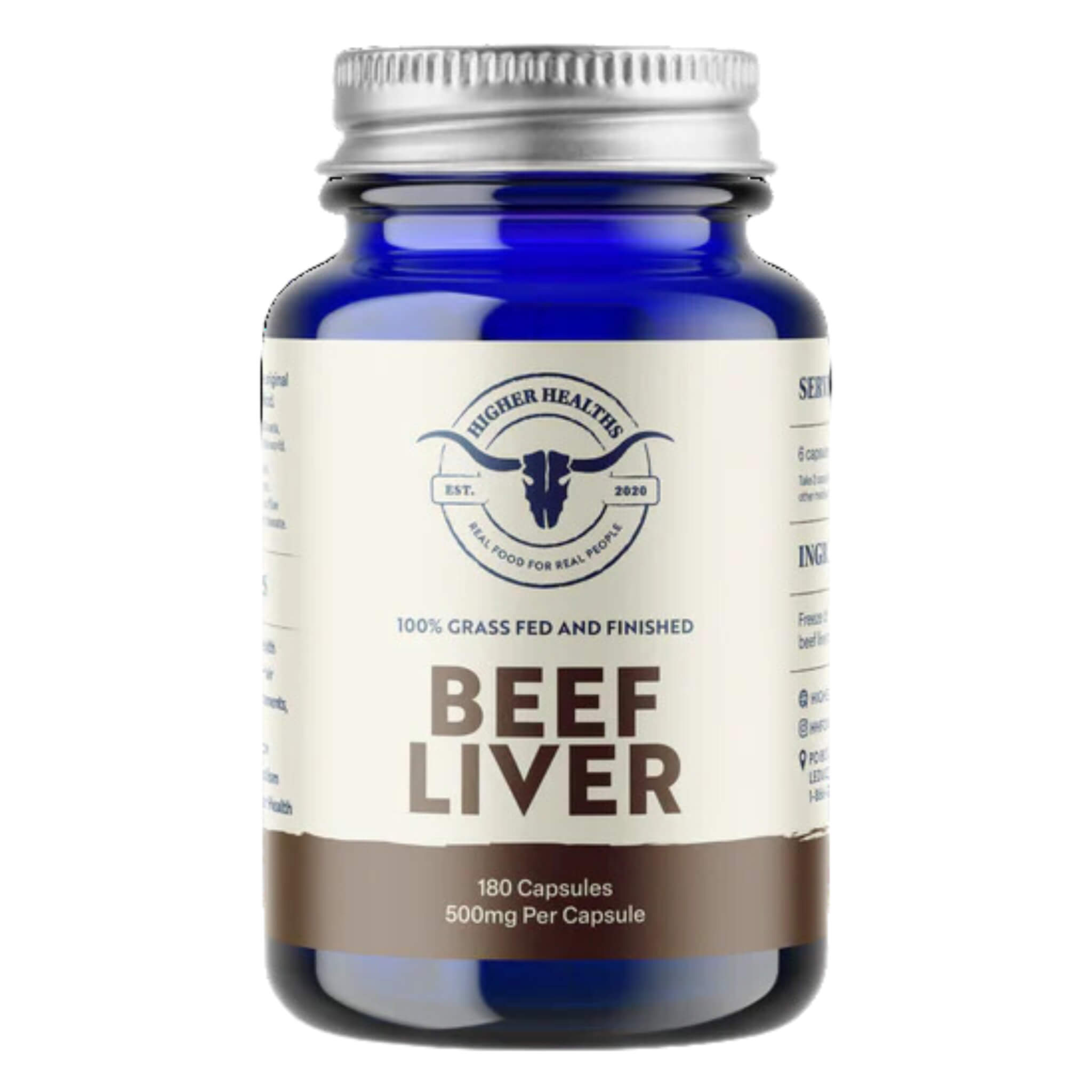 100% Grass Fed & Finished Beef Liver - Organic, Nutrient-Rich Superfood for Keto, Paleo & Carnivore Diets | Perfect for Smoothies, Supplements & Healthy Cooking