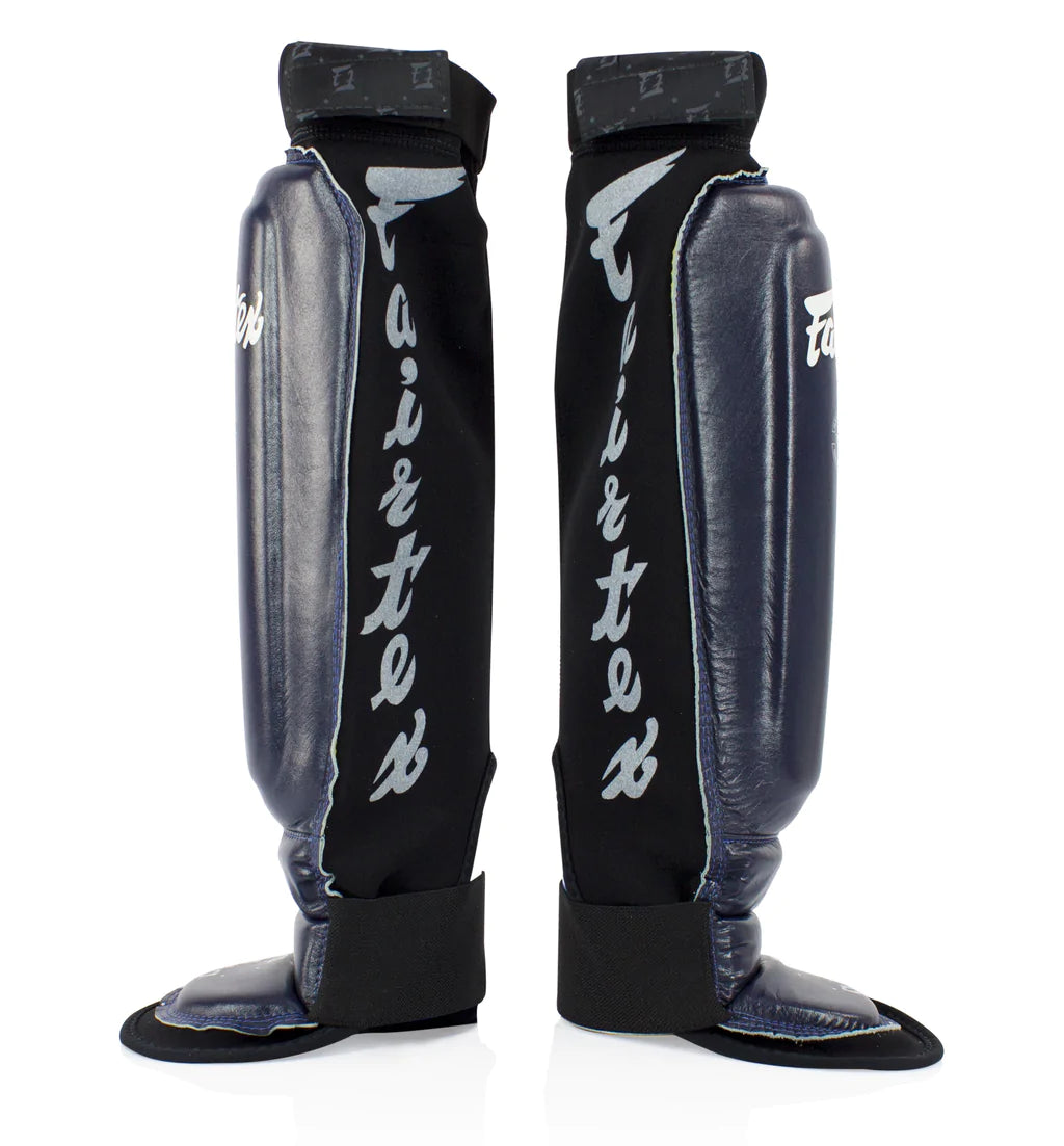 Fairtex SP6 Neoprene Muay Thai Shin Guards - Premium Kickboxing & MMA Protective Gear for Training & Competition - Ideal for Martial Arts, Fitness & Combat Sports
